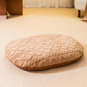 Warm Thick Sponge Cat Nest Small Removable And Washable (Option: XL-Brown Mat)