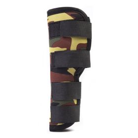 Dog Knee Pad Injury Anti-licking Light Arthrosis Recovery Auxiliary Bandage (Option: Camouflage-M)